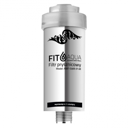 filtr prysznicowy FitAqua AWF-SWR-P-M Chrom Silver